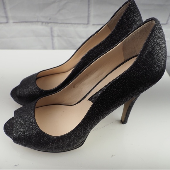 Boutique 9 Shoes - Boutique 9 Talia 7.5 black platform peeptoe pumps